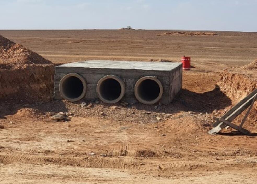 Construction of Al-Rukban/ Al-Hadalat Border Road